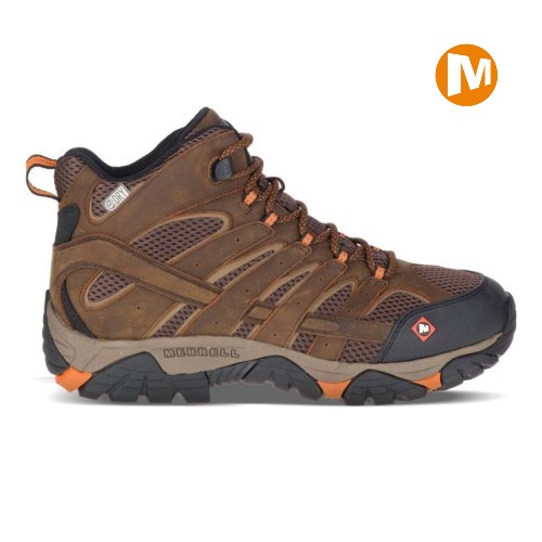 Botas de Seguridad Merrell Moab Vertex Mid Waterproof SR Hombre MX.B.AHY